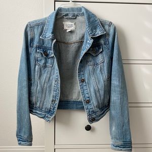Forever 21 cropped denim jacket